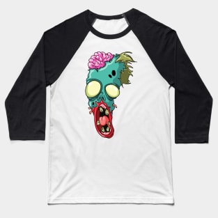 HALLOWEEN ZOMBIE FUNNY STICKER Baseball T-Shirt